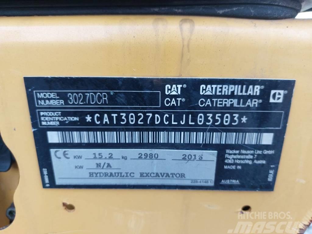 CAT 302.7 D CR Miniekskavaatorid < 7 t
