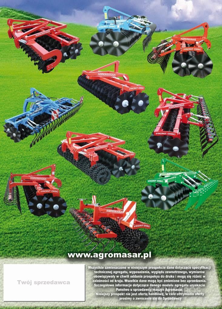 Agromasar FRONT DISC PAKKER 3, 4m Rullmasinad