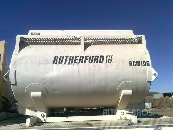 Rutherfurd Grout Mixing 2 x axle trailer Betoonivalmistamistarvikud