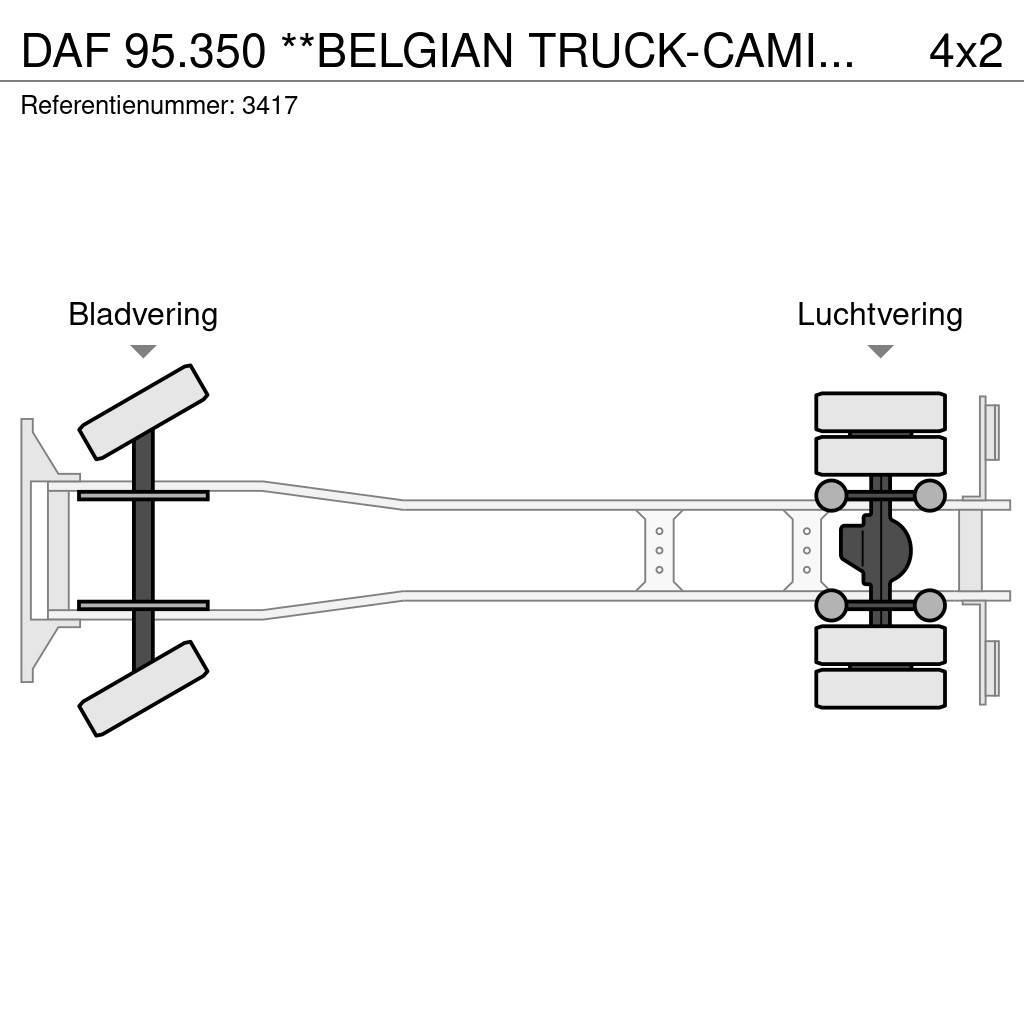 DAF 95.350 **BELGIAN TRUCK-CAMION BELGE** Furgoonautod