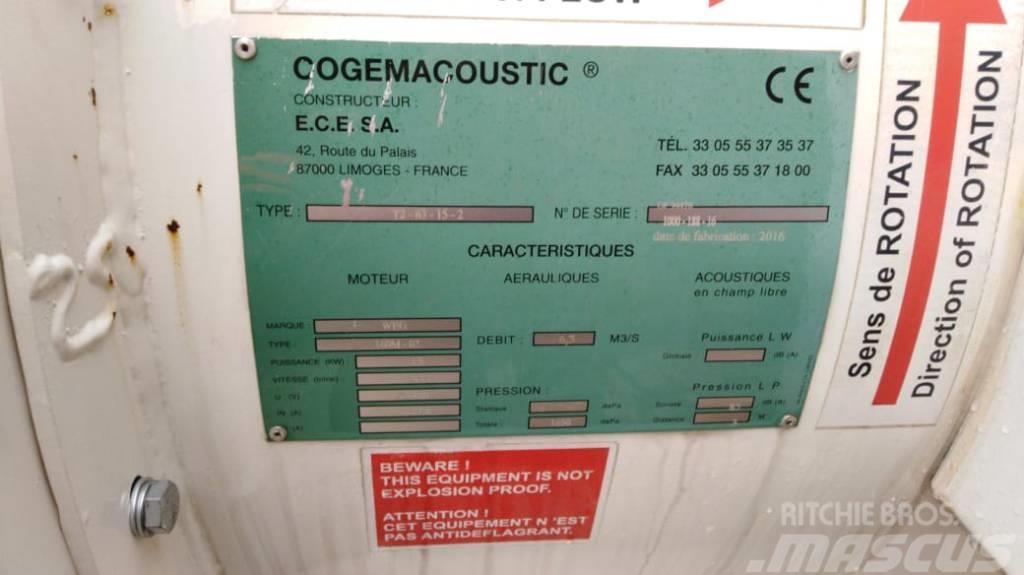 COGEMACOUSTIC T2-63.15 tunnel ventilator Muud allmaaseadmed