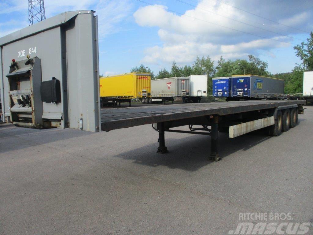 Krone FLATBED WITH CONTAINER LOCKS Madelpoolhaagised