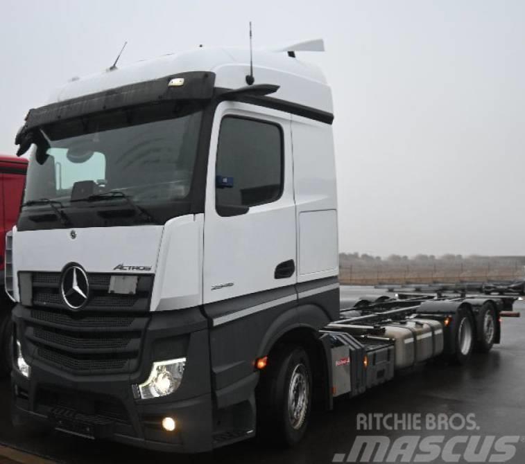 Mercedes-Benz Actros 2545 LnR MP5 E6 / 2021/ Low Deck / Mega / Konteinerveokid