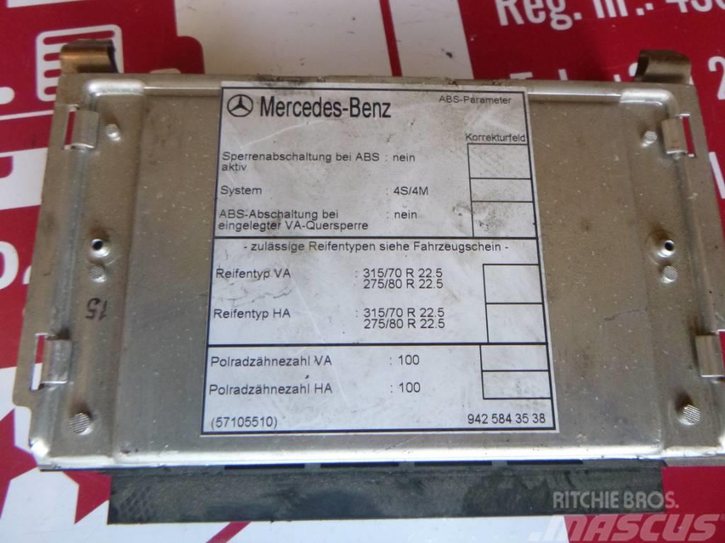 Mercedes-Benz Actros 18.43 ABS control unit 000 446 4514 Pidurid