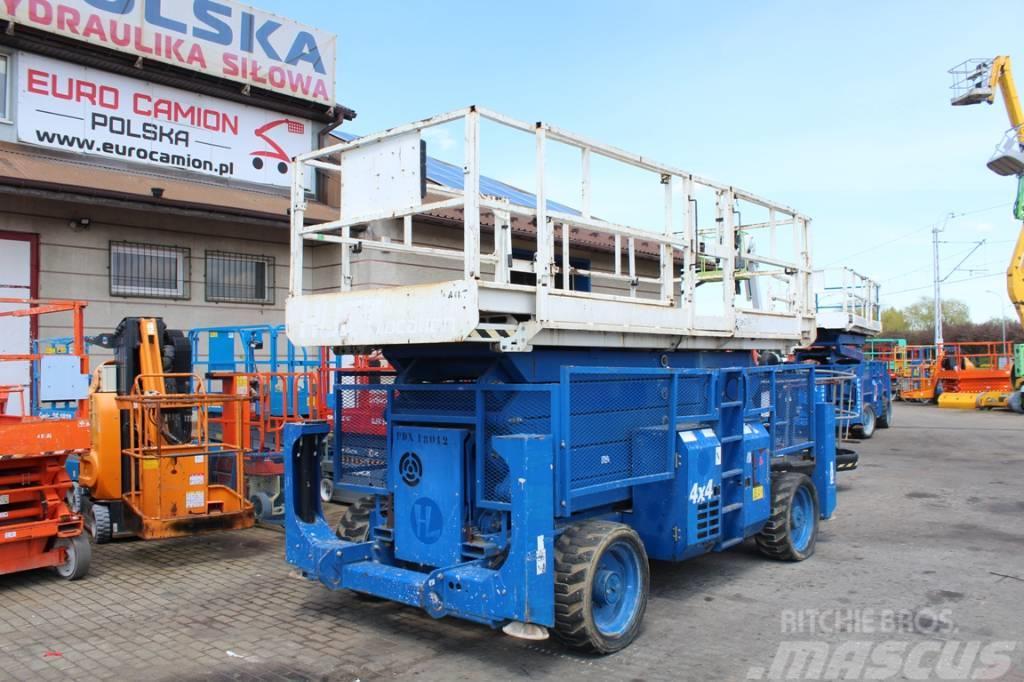 Genie GS 5390 RT - 18 m diesel 4x4 scissor work lift jlg Käärtõstukid