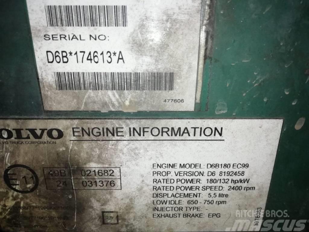 Volvo Engine D6B180 Mootorid