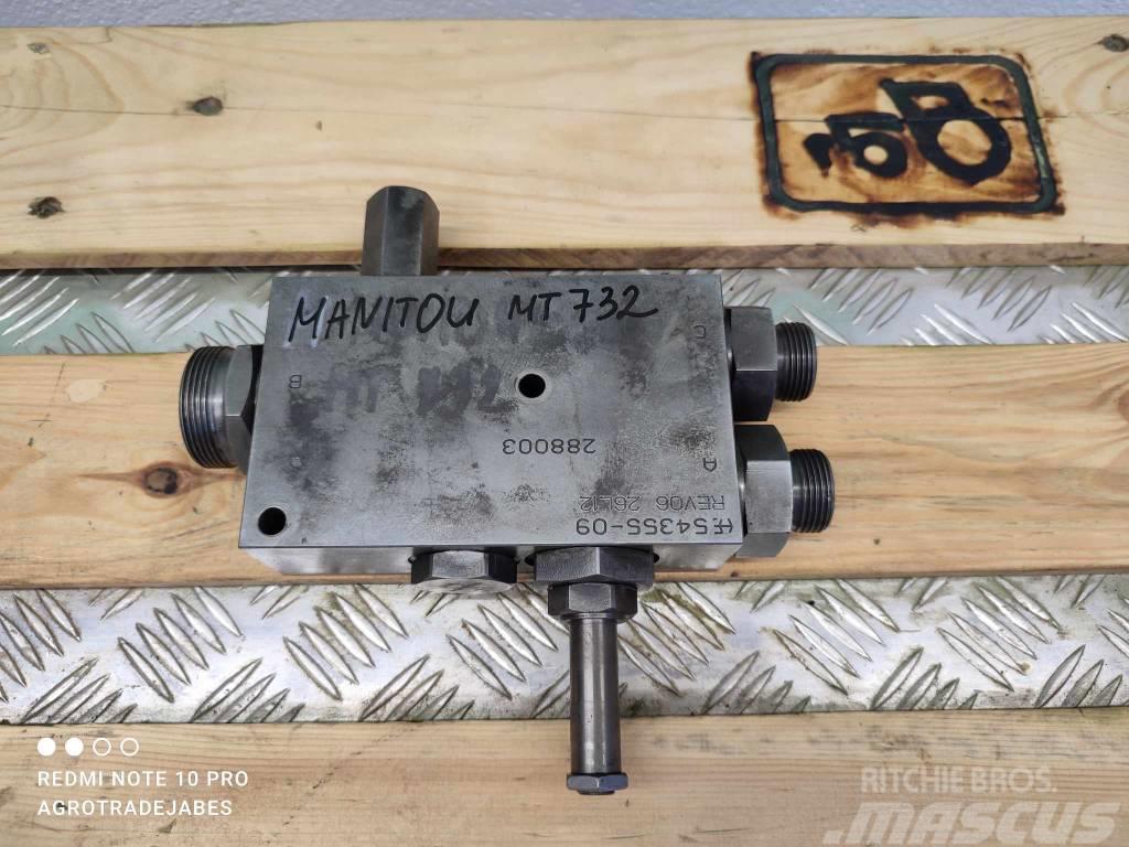 Manitou MT732 hydraulic lock Hüdraulika