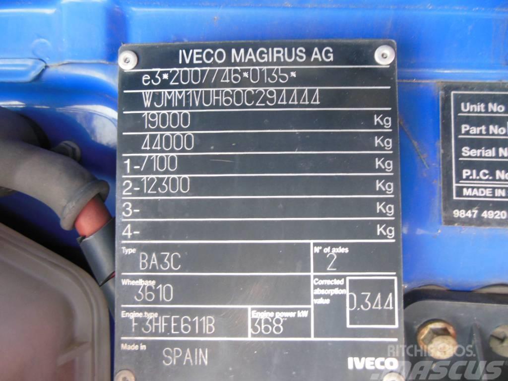 Iveco Stralis AS 440 S50 TP LowDeck, 500 PS Sadulveokid