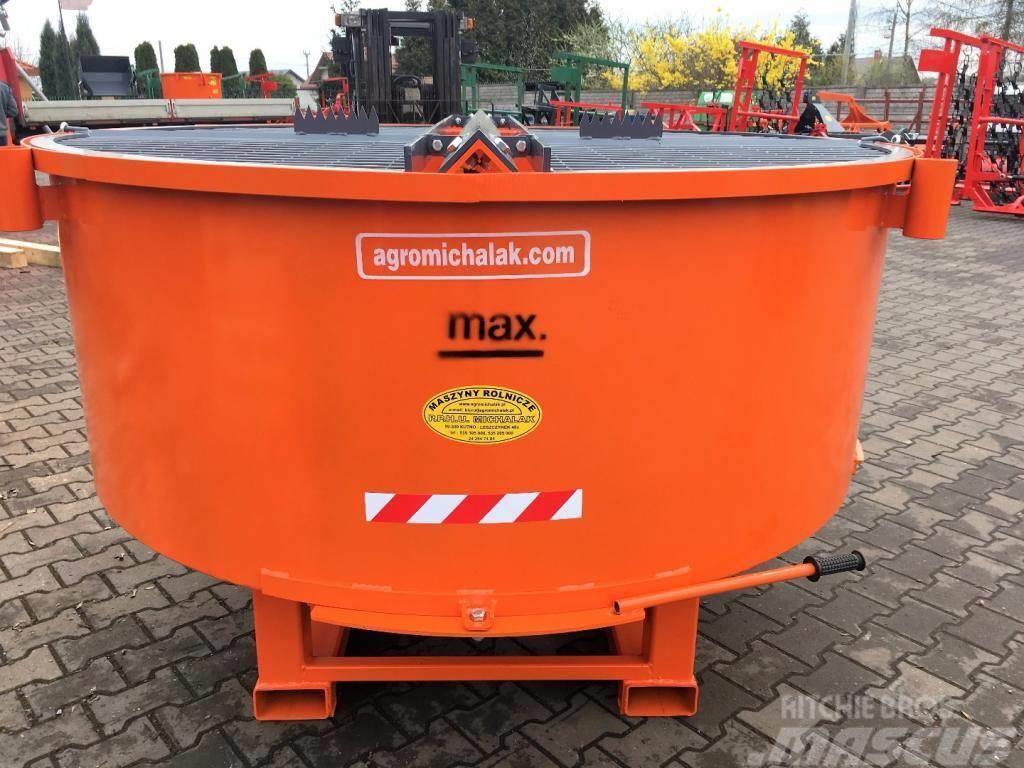 Michalak Mieszalnik pasz mixer 1800l PTO betonmischer mixer Muud põllumajandusmasinad