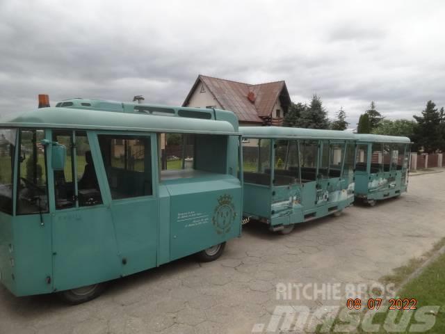  Cpil tourist train + 3 wagons Muud bussid