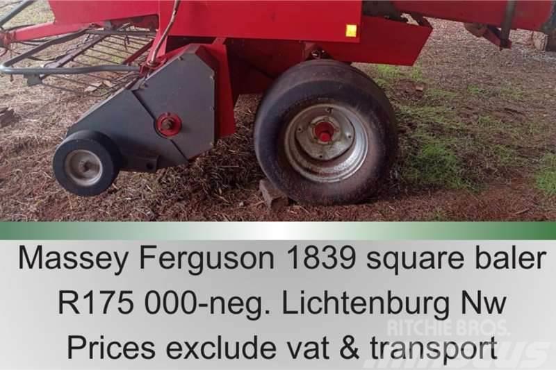 Massey Ferguson 1839 Muud veokid