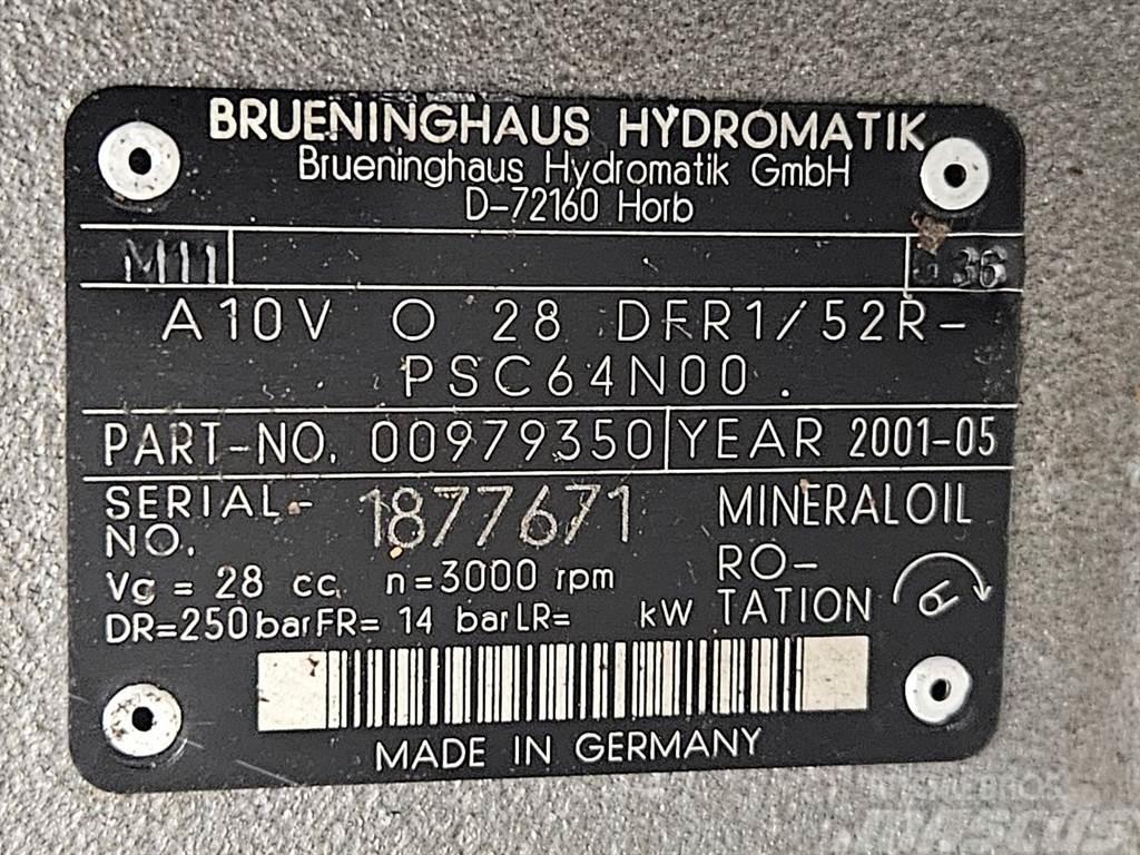 Brueninghaus Hydromatik A10VO28DFR1/52R-Load sensing pump Hüdraulika