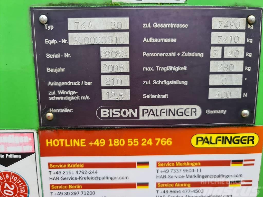  Bison-Palfinger TKA 30 KS Auto korvtõstukid