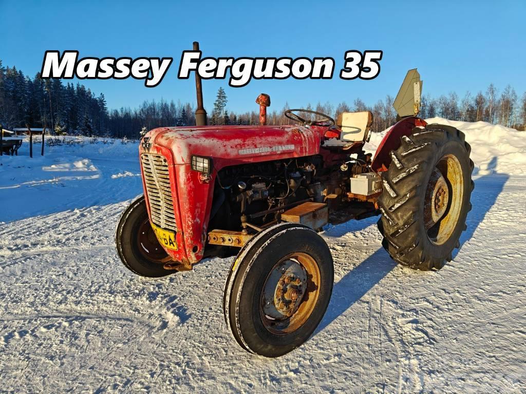 Massey Ferguson 35 - rekisterissä - VIDEO Traktorid