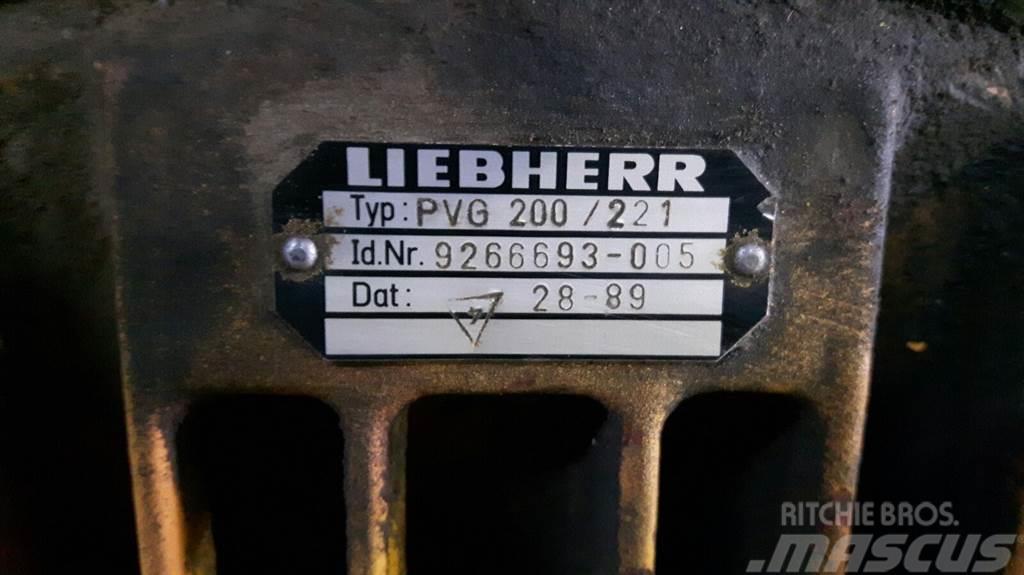 Liebherr L 531 - PVG 200 / 221 - Transmission/Getriebe Ülekandemehhanism