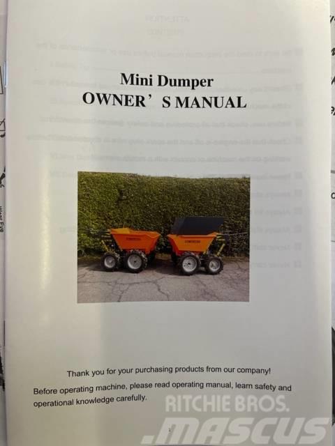 Mini Dumper 4WD Chain Drive Väikekallurid