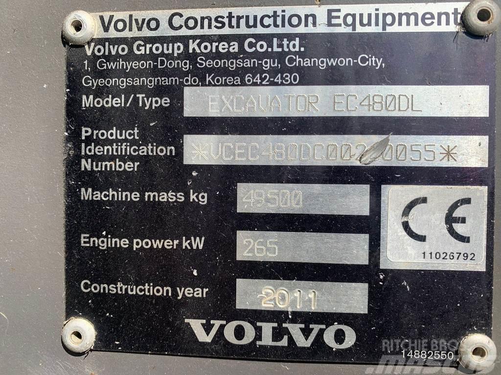 Volvo EC480DL Excavator pe Senile Muud ekskavaatorid