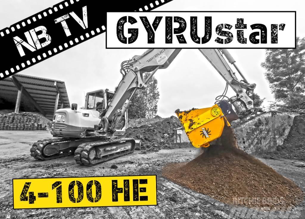 Gyru-Star 4-100HE | Siebschaufel Bagger ab 7 t Sõelumiskopad