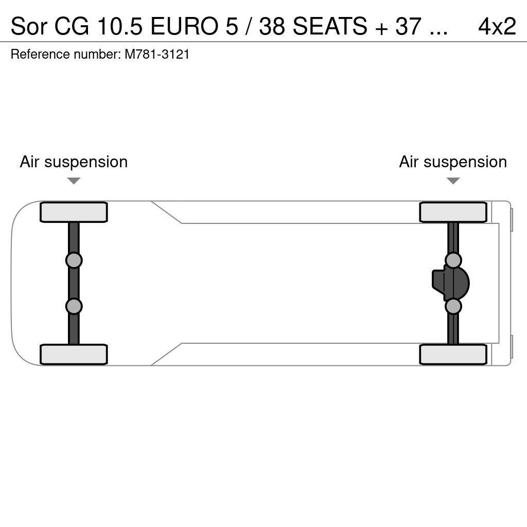 Sor Ibérica CG 10.5 EURO 5 / 38 SEATS + 37 STANDING / AC Linnabussid