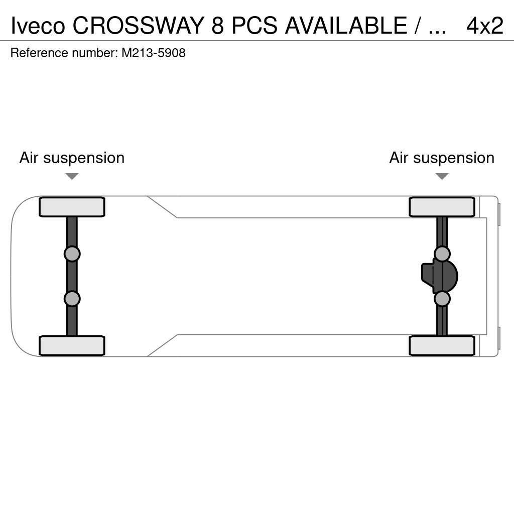 Iveco CROSSWAY 8 PCS AVAILABLE / EURO EEV / 44 SEATS + 3 Linnadevahelised bussid
