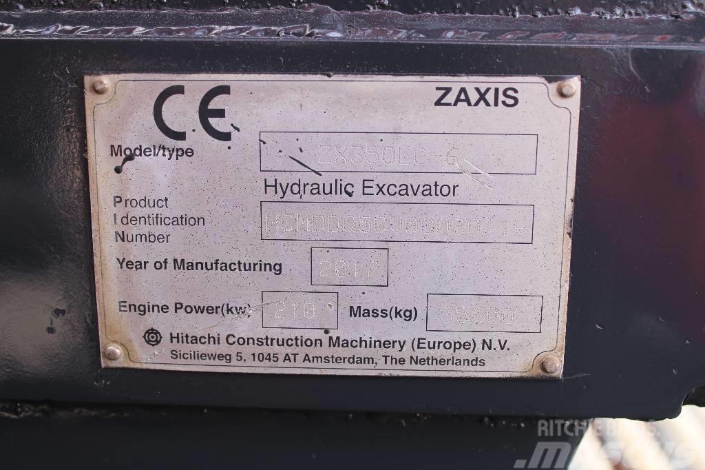 Hitachi ZX 350 LC-6 / Liitin NTP30, Rasvari Roomikekskavaatorid