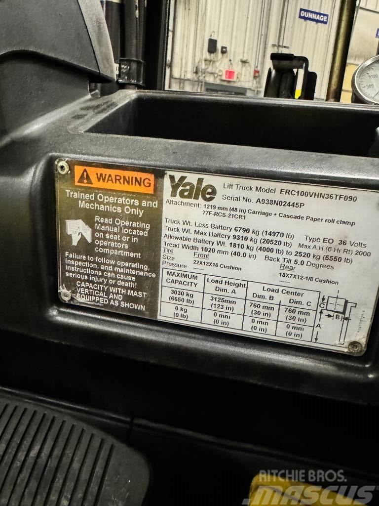 Yale ERC100VH Elektritõstukid