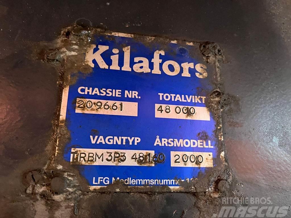Kilafors TRB M3P3-48-160 LIFT & STEERING AXLE Madelpoolhaagised