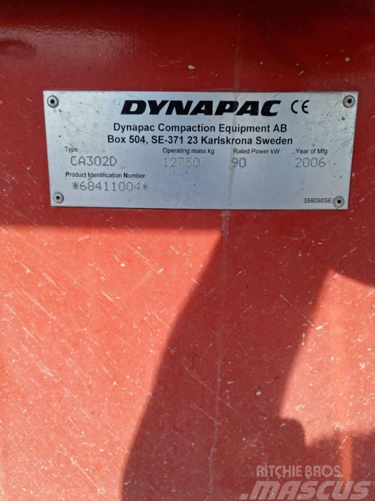 Dynapac CA 302 D Ühe trumliga rullid