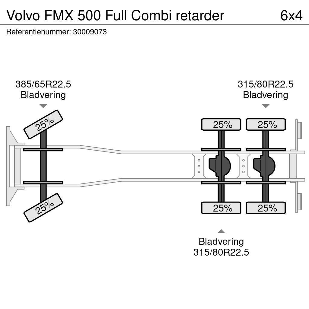 Volvo FMX 500 Full Combi retarder Muud veokid