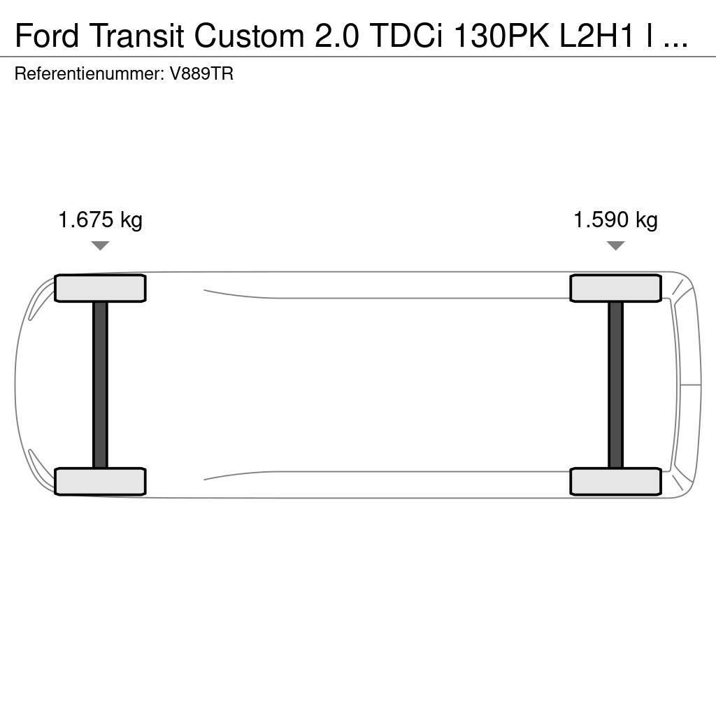Ford Transit Custom 2.0 TDCi 130PK L2H1 l Airco l Navi Furgooniga kaubikud