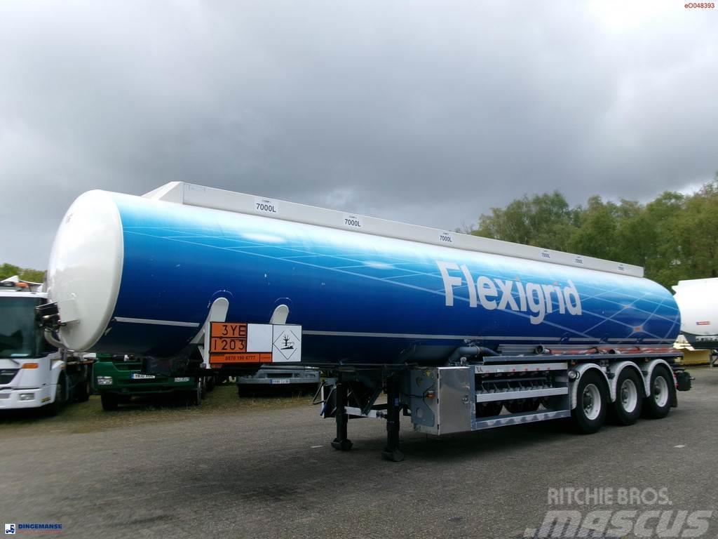 LAG Fuel tank alu 44.5 m3 / 6 comp + pump Tsistern poolhaagised