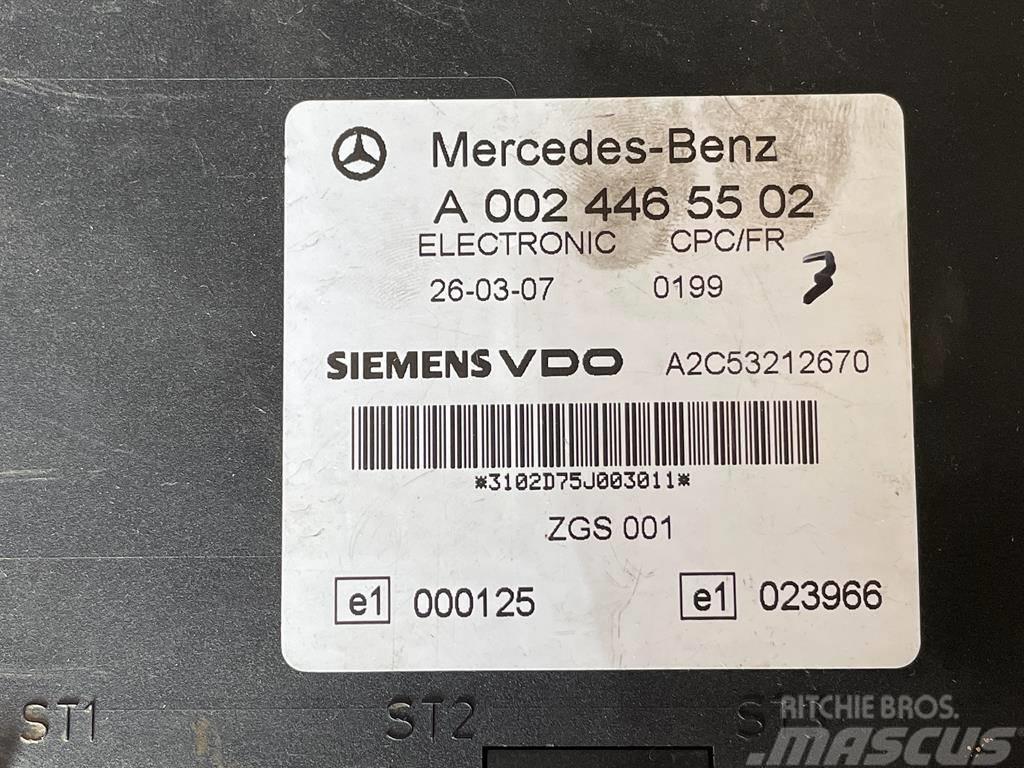 Mercedes-Benz ΕΓΚΕΦΑΛΟΣ - ΠΛΑΚΕΤΑ  CPC/FR A0024465502 Elektroonikaseadmed