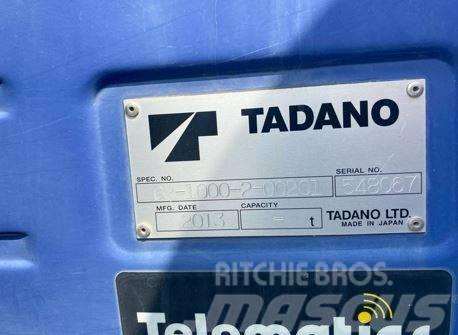 Tadano GR 1000 XL-2 Raske maastiku tõstukid