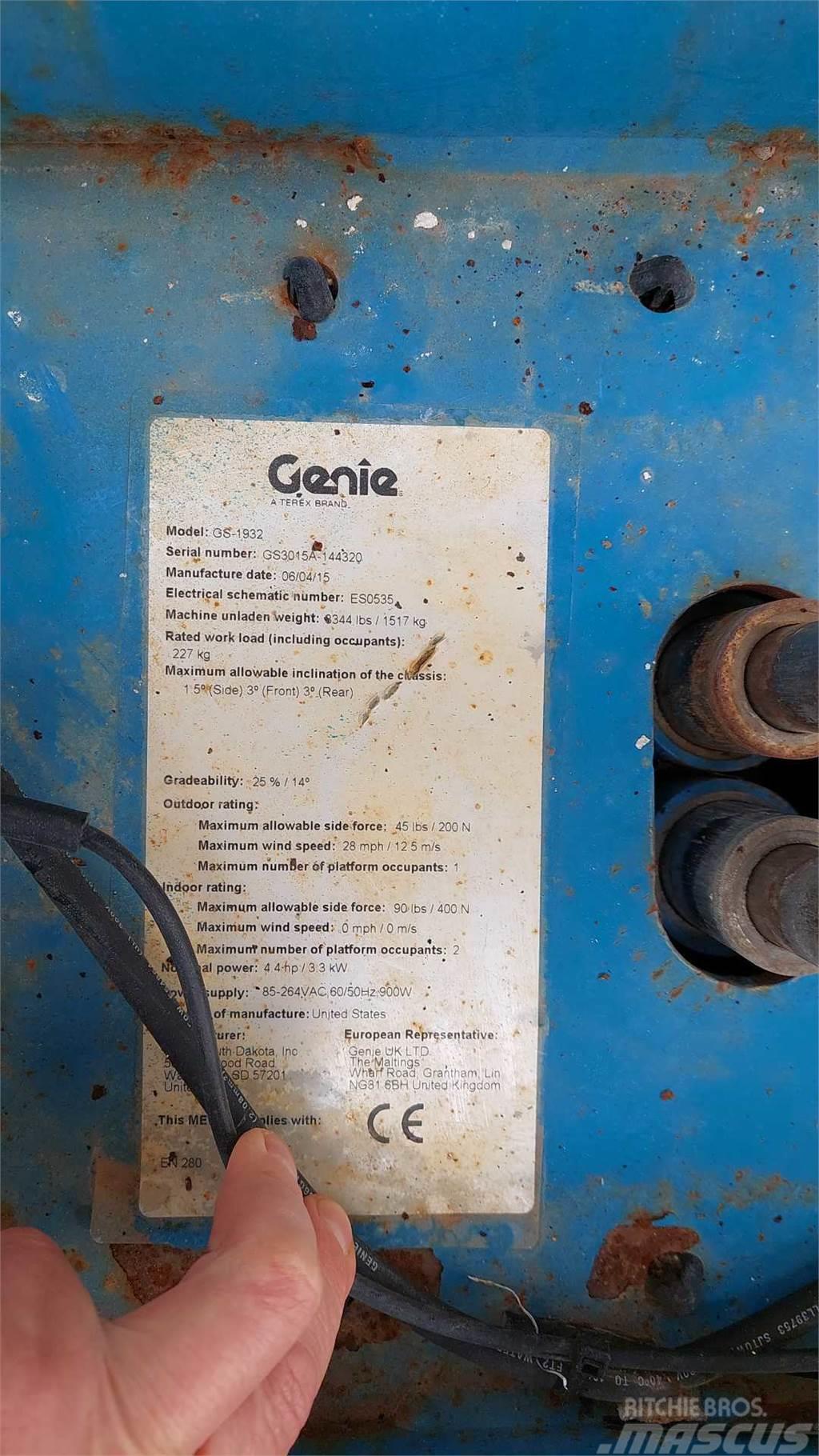 Genie GS1932 Käärtõstukid