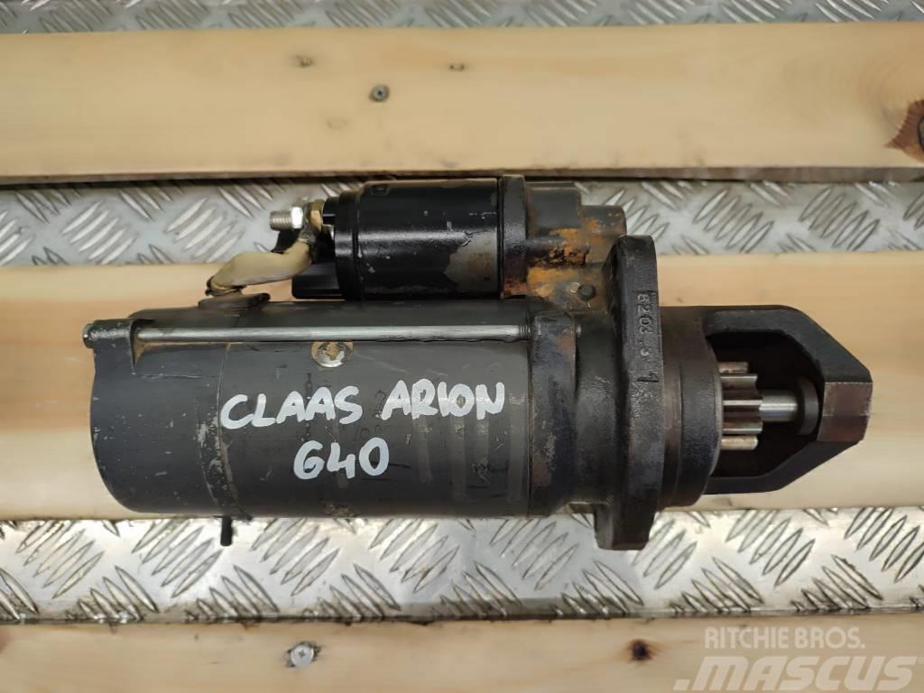 CLAAS Engine starter 7700066115  Claas Arion 640 Mootorid