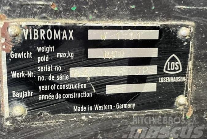 Vibromax W1101 Ühe trumliga rullid