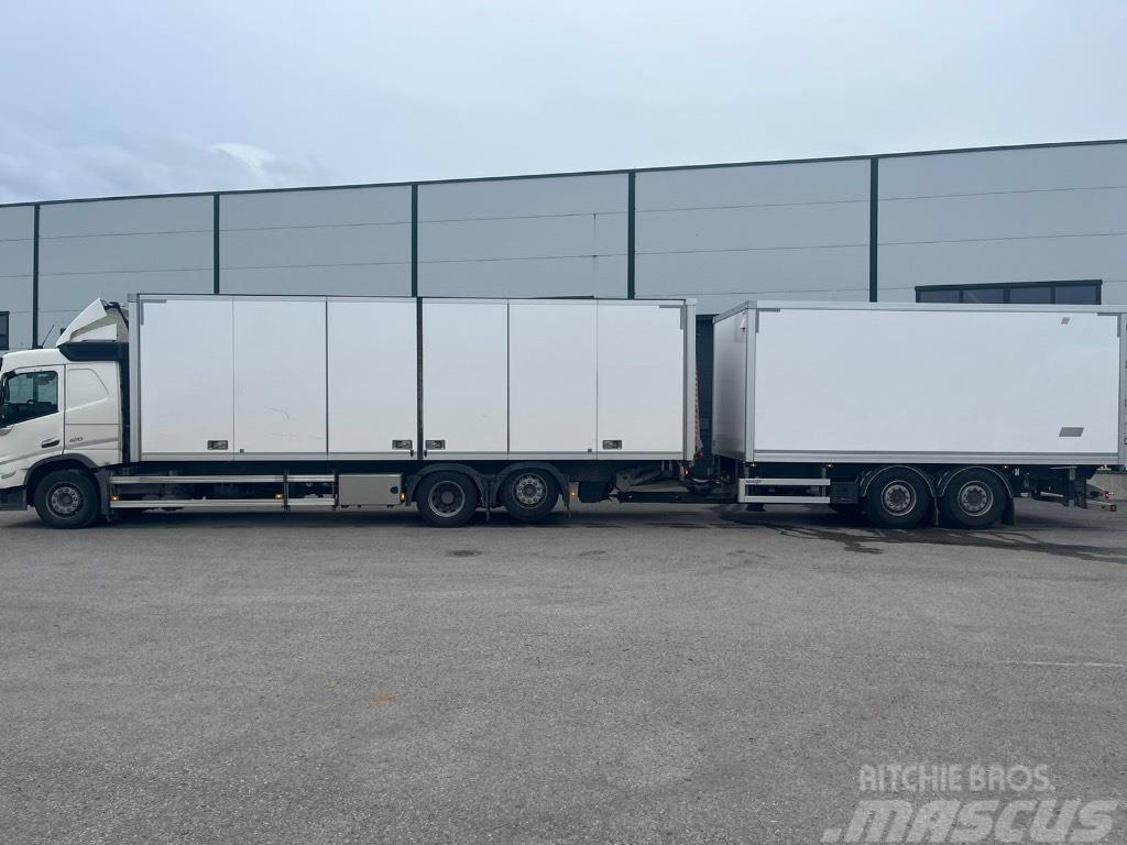 Volvo FM -Truck 21pll + trailer 15pll (36pll) - two truc Furgoonautod