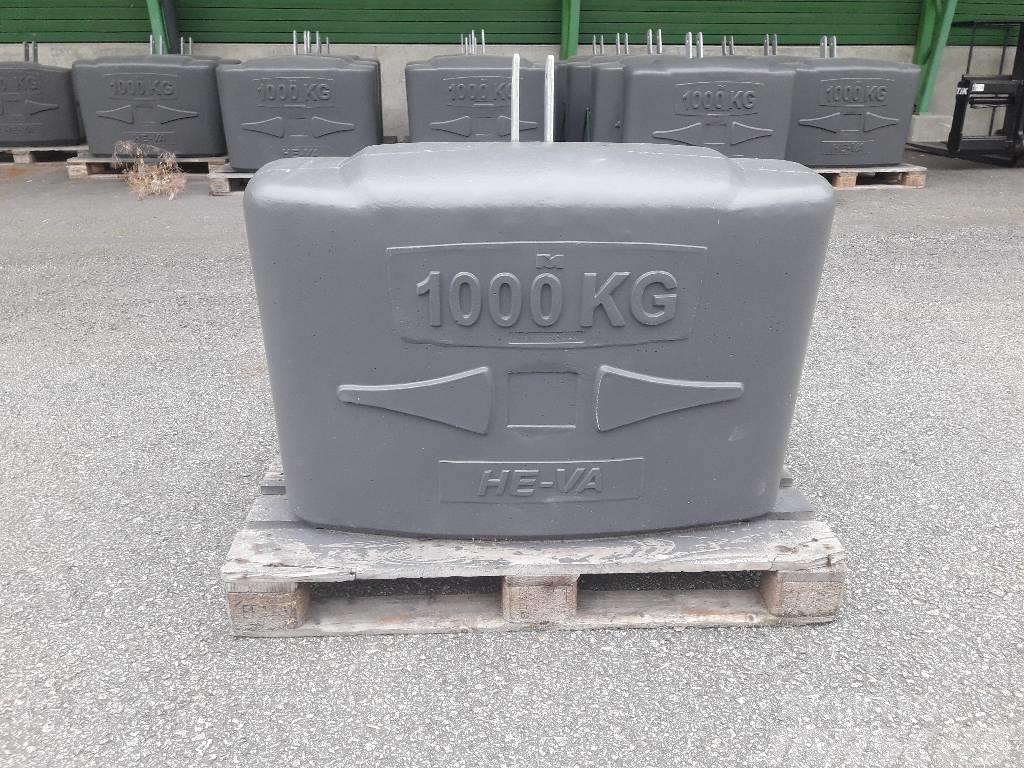 He-Va Etupaino 1000kg Esiraskused