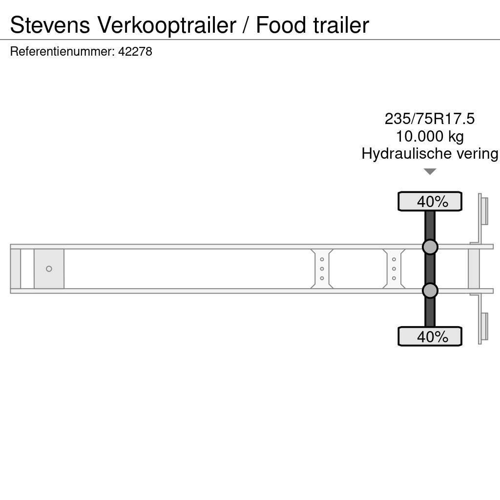 Stevens Verkooptrailer / Food trailer Külmikpoolhaagised