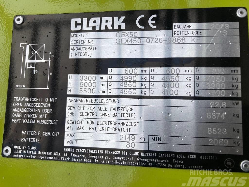 Clark GEX 50 Elektritõstukid