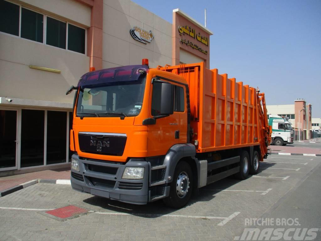 MAN TGS 28.320 6×2 Garbage Truck 2008 Prügiautod
