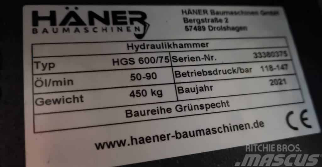  Häner HGS 600/75 Hüdrohaamrid