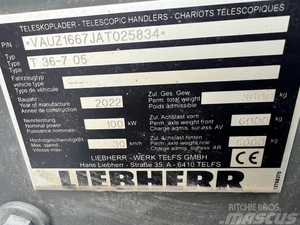 Liebherr T36-7 Teleskooplaadurid