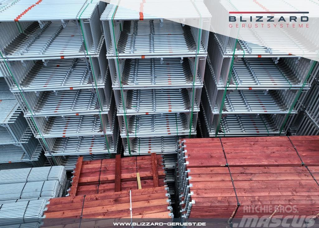 Blizzard S70 292,87 m² Alugerüst mit Holz-Gerüstbohlen Ehitustellingud