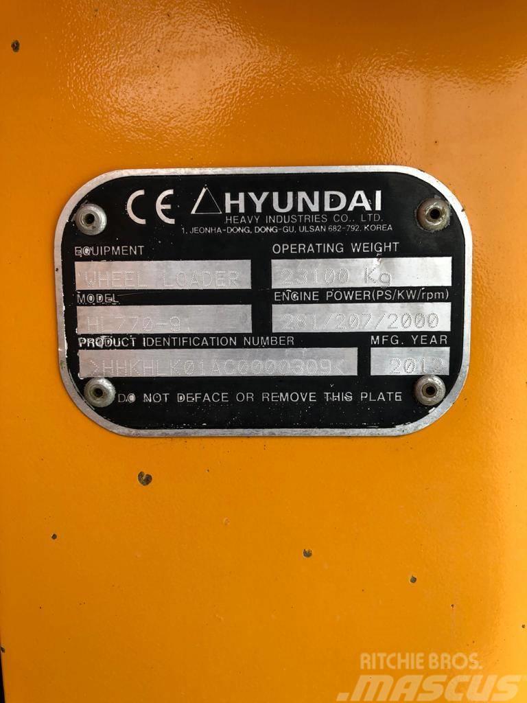 Hyundai HL 770-9 Rataslaadurid