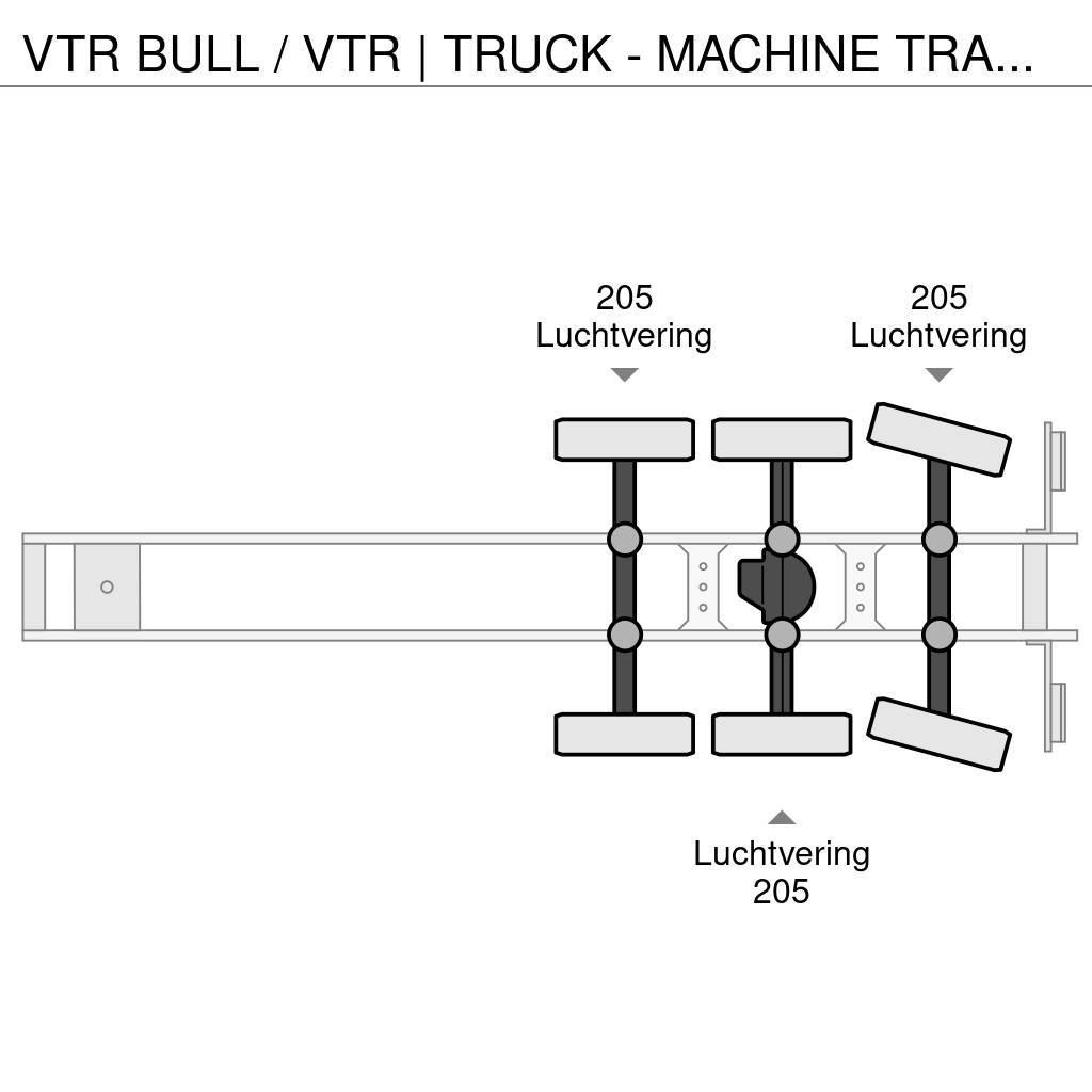  VTR BULL / VTR | TRUCK - MACHINE TRANSPORTER | STE Autoveo poolhaagised