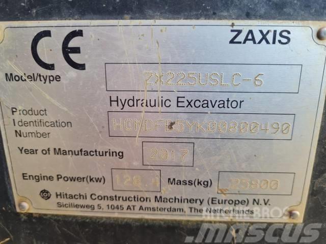 Hitachi ZX 225 US LC-6 Roomikekskavaatorid