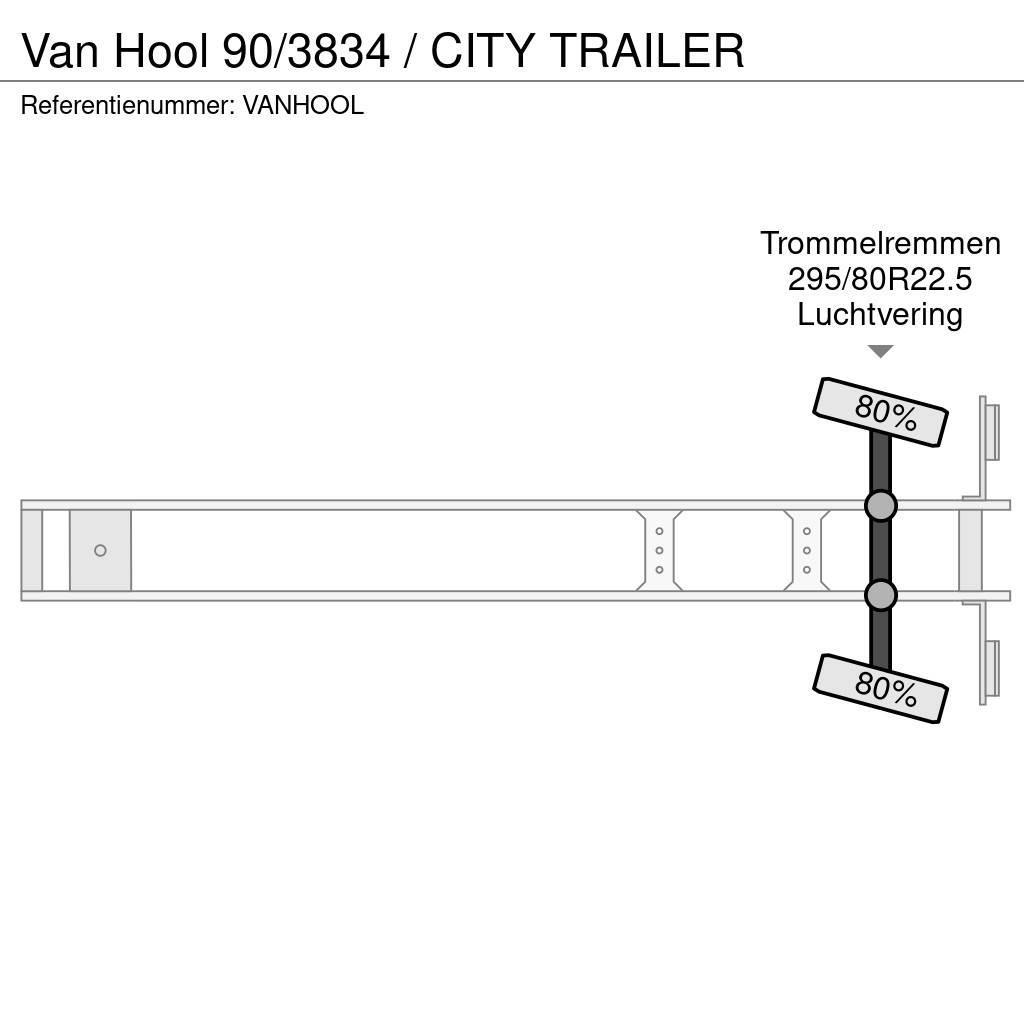 Van Hool 90/3834 / CITY TRAILER Furgoonpoolhaagised