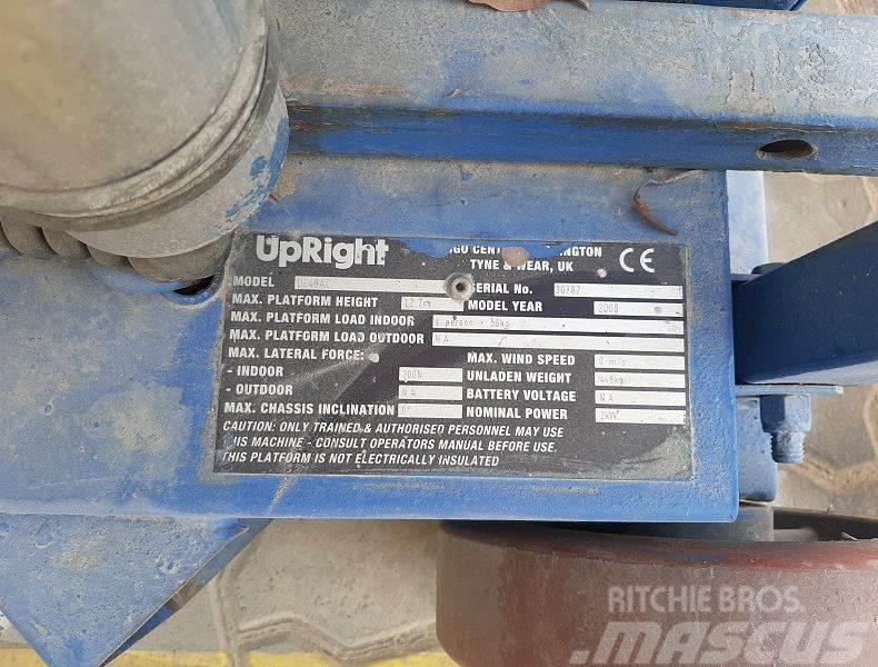 UpRight UL40AC Muud tõstukid ja platvormid