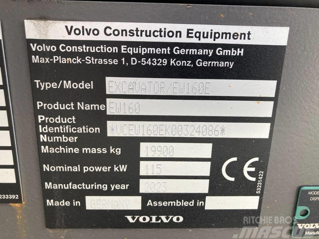 Volvo EW 160 E Ratasekskavaatorid